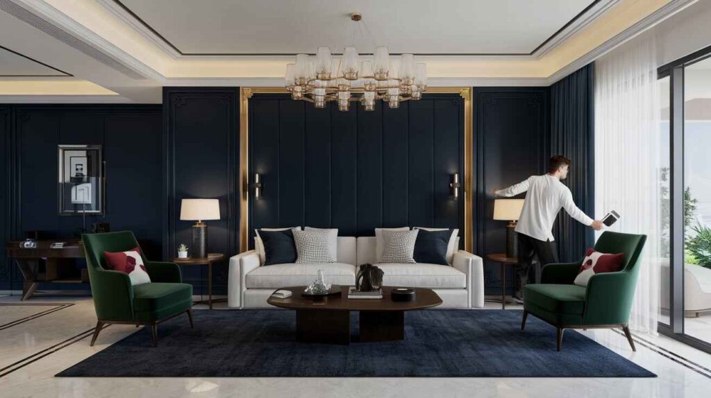 Warm and Earthy Color Palettes for your villa.