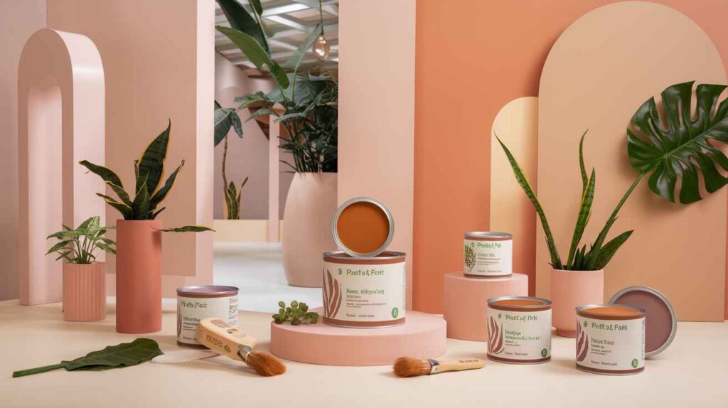 Plant-Based and Natural Paints for walls