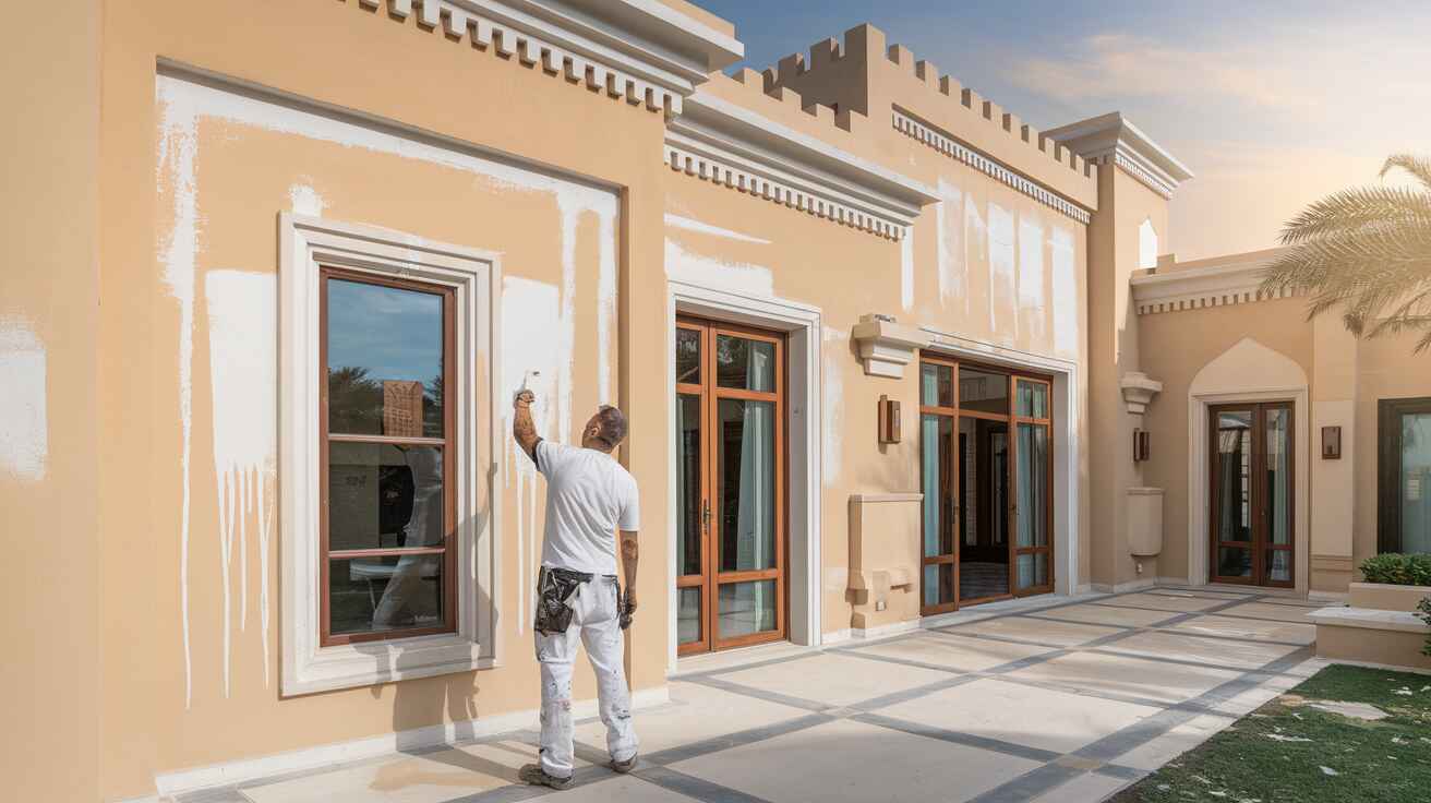 Common Mistakes to Avoid When Painting Your Villa in Dubai