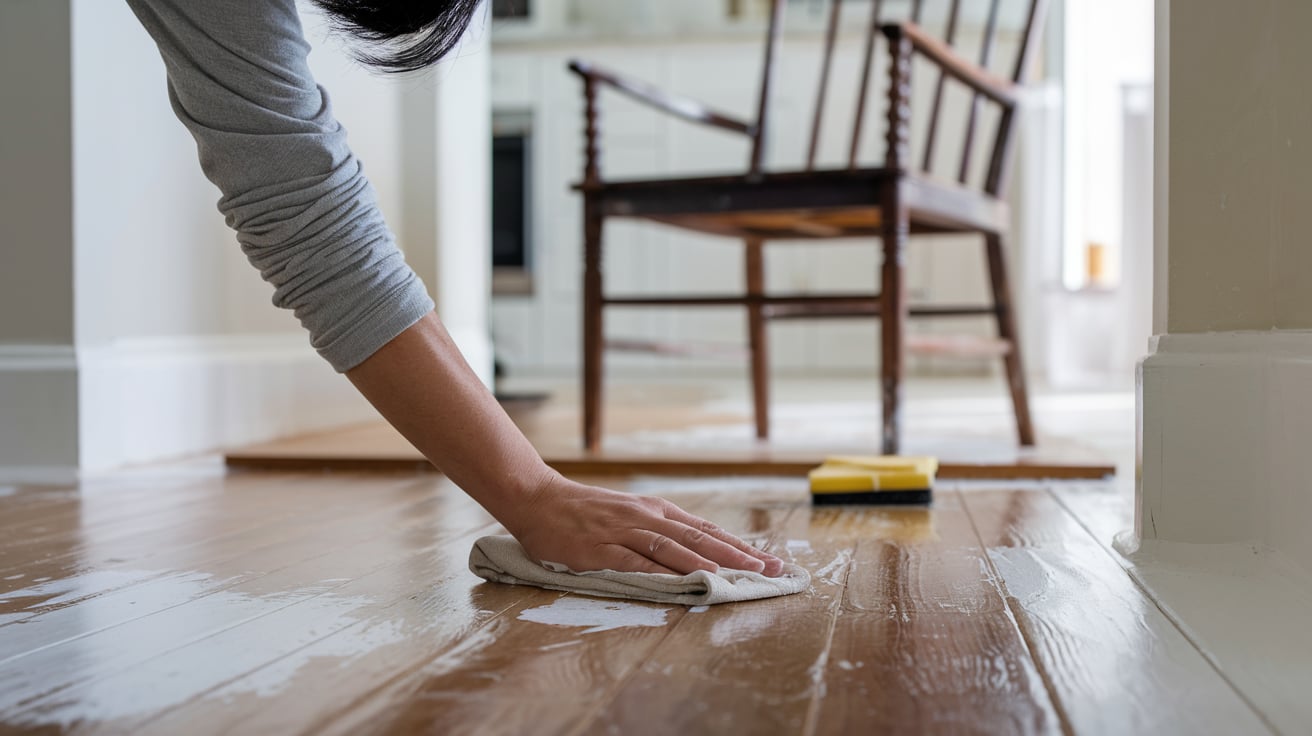 How to Remove Paint Stains from Floors and Furniture
