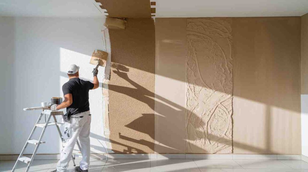 Conceals Wall Imperfections