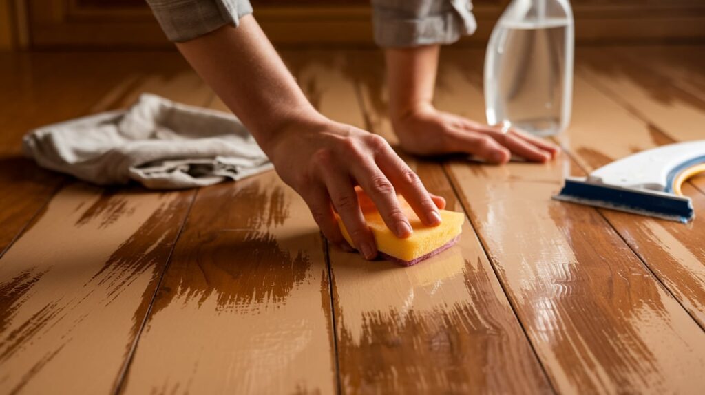 How To Remove Paint Stains from Hardwood Floors?