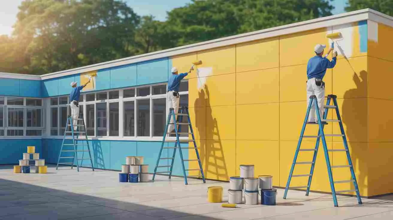 School Painting Services Dubai