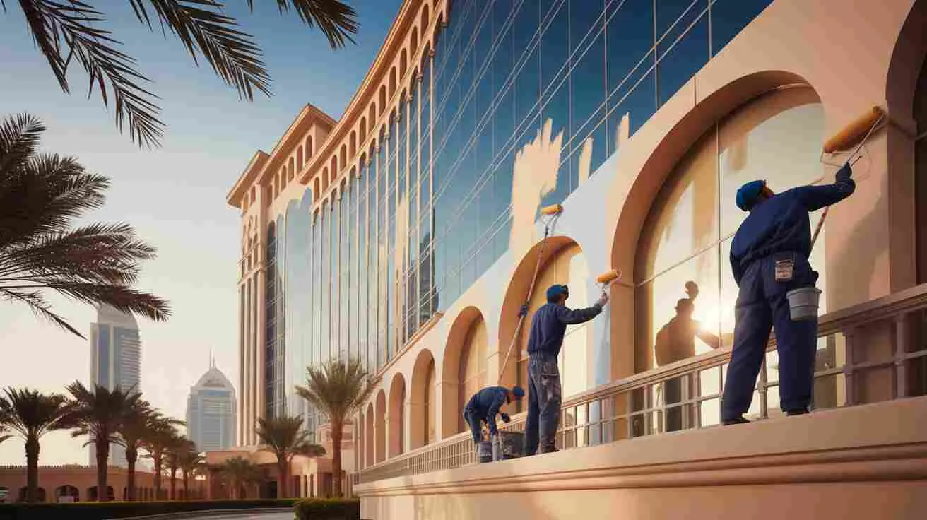 Villa painting services 1