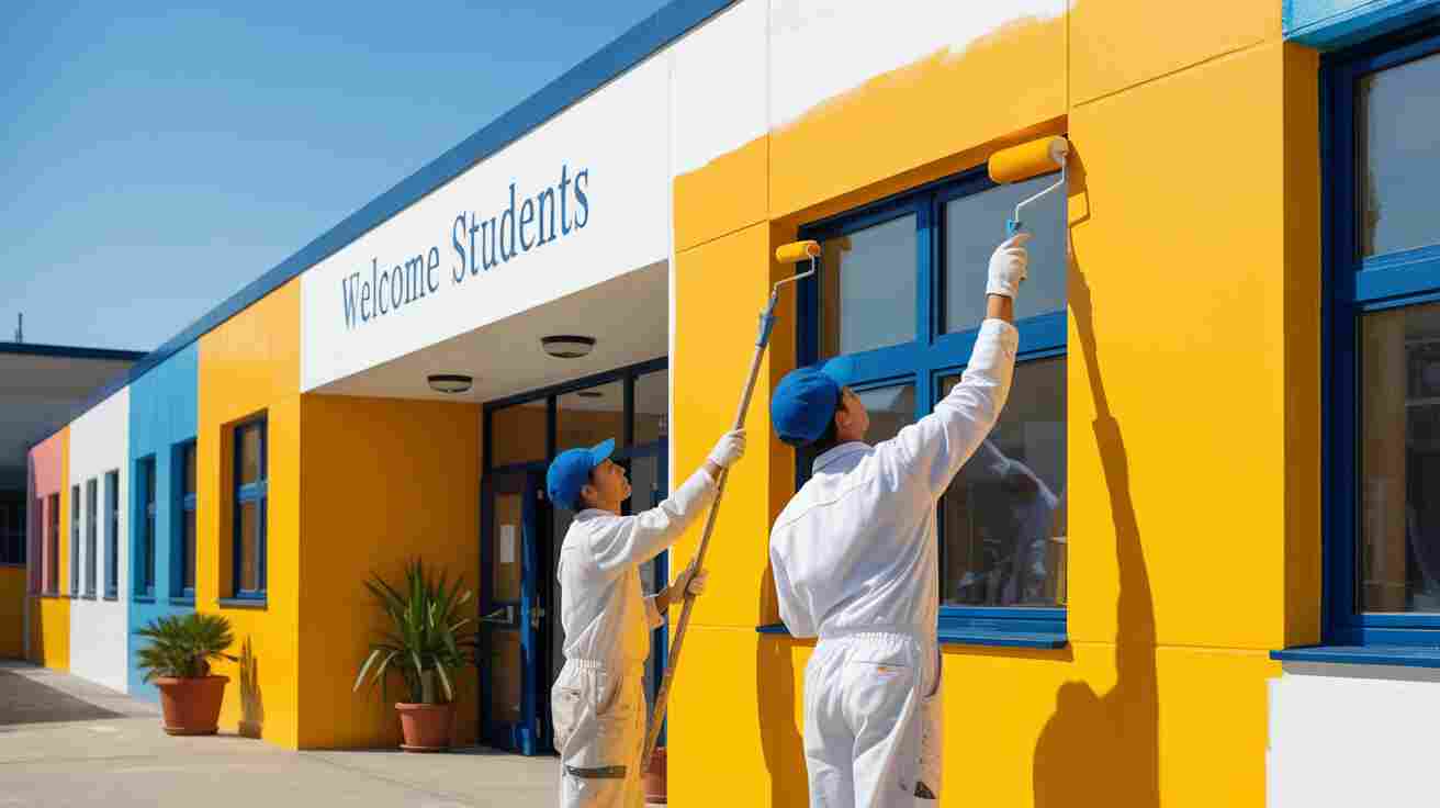 School Painting Services Dubai