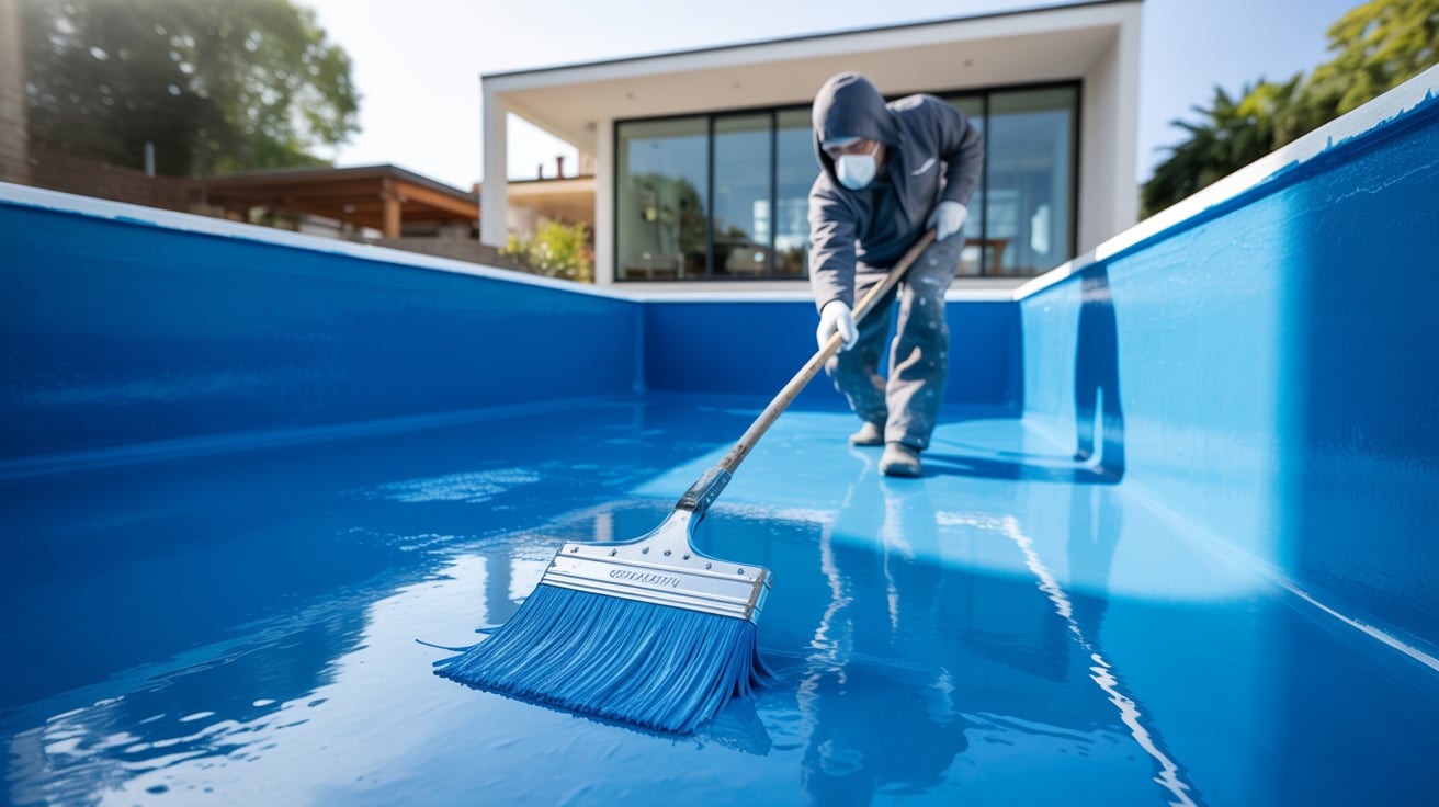 Quality Swimming Pool Painting Services.