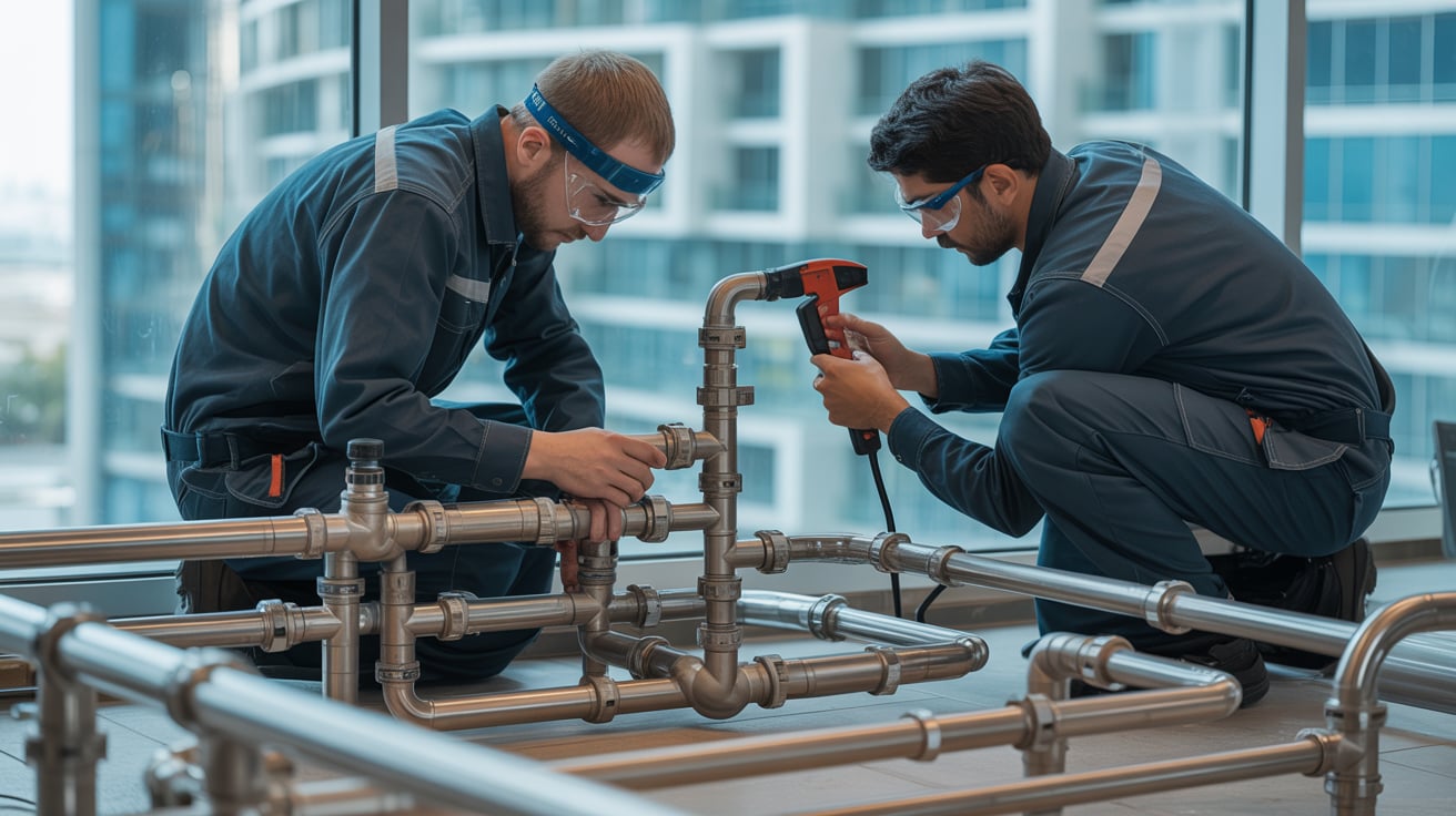 Pipework and Repiping Services Dubai